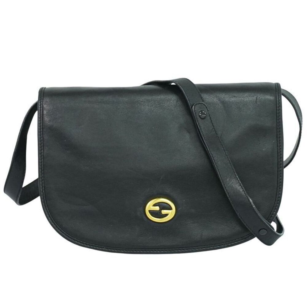 Authentic Gucci Interlocking G Old Gucci Shoulder… - image 1